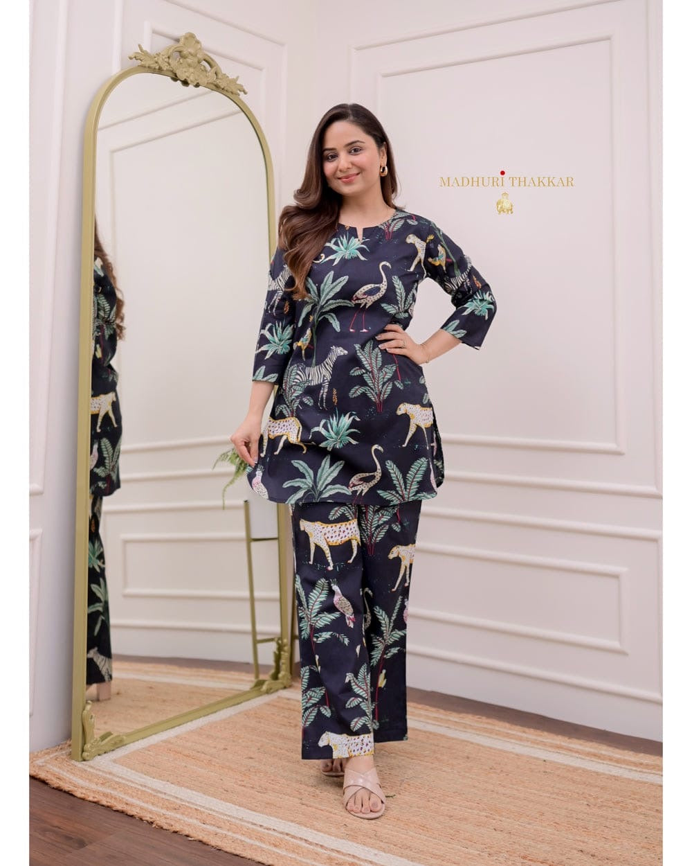 Forest Print Classy Cord Sets