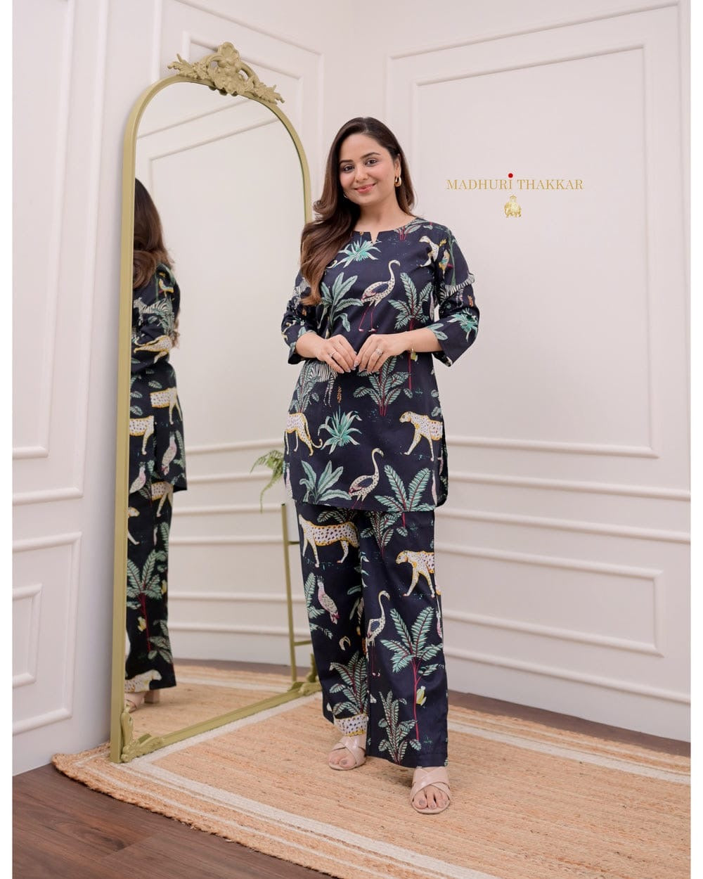 Forest Print Classy Cord Sets