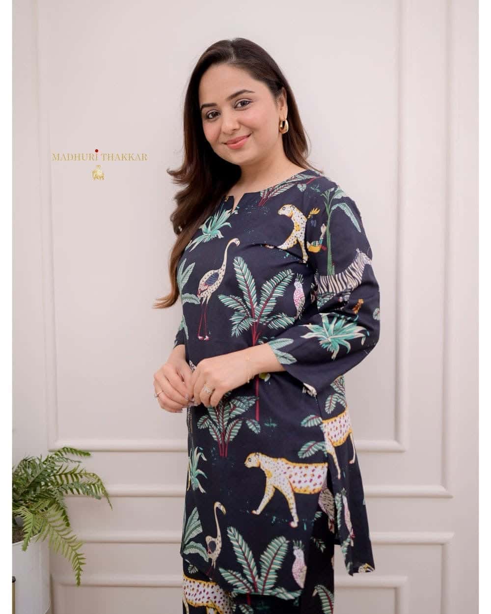 Forest Print Classy Cord Sets