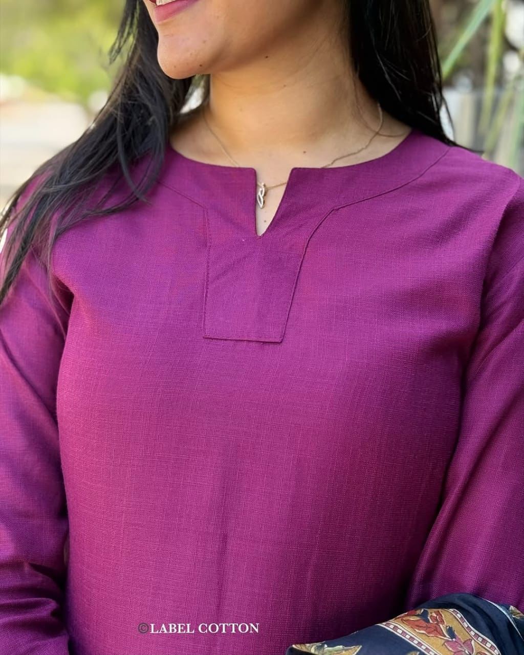 Heavy Cotton 3 Piece Suit Set With Dupatta