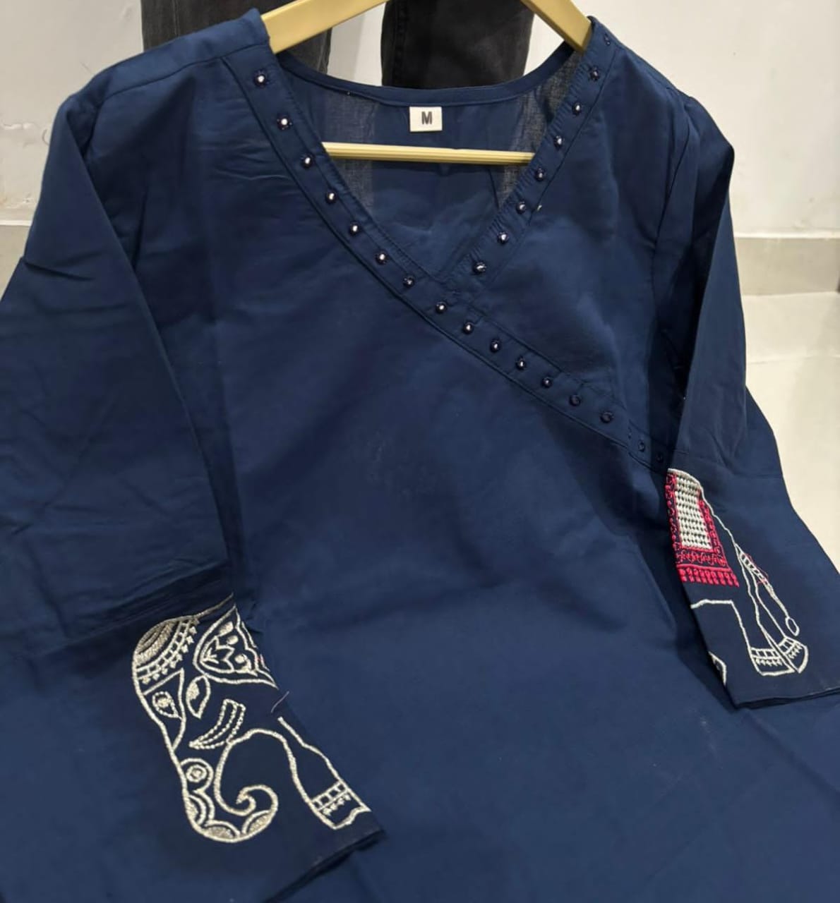 Heavy Cotton Party Wear 2 Piece Suit Set