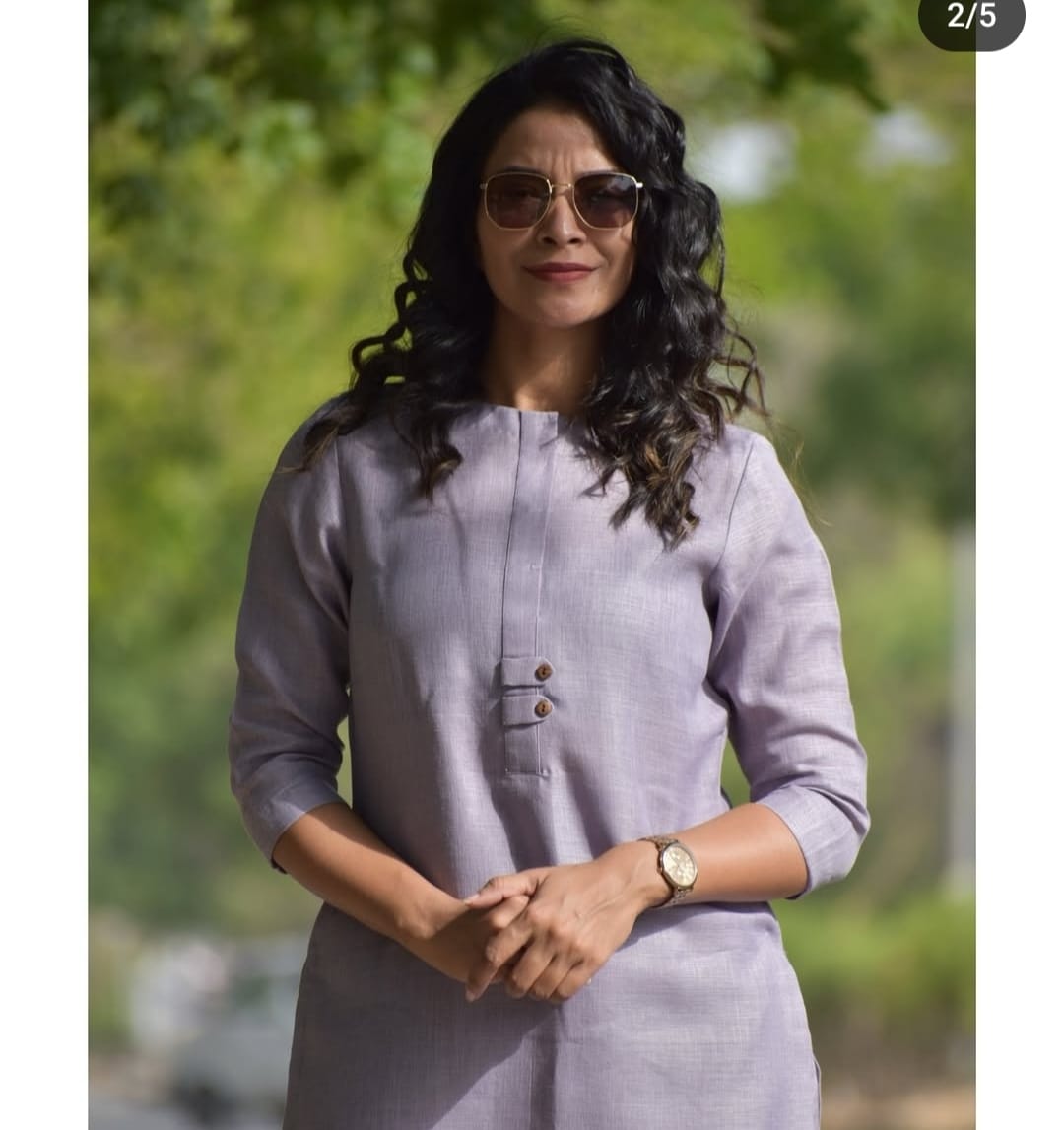 Heavy Linen Blend 2 Piece Set
