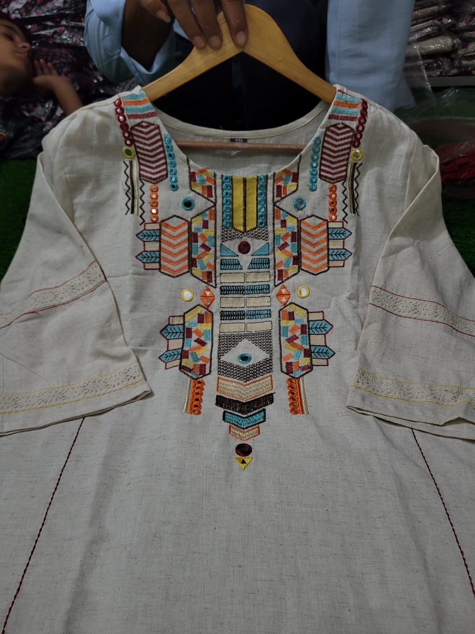 Smart Intricate Embroidered Pair