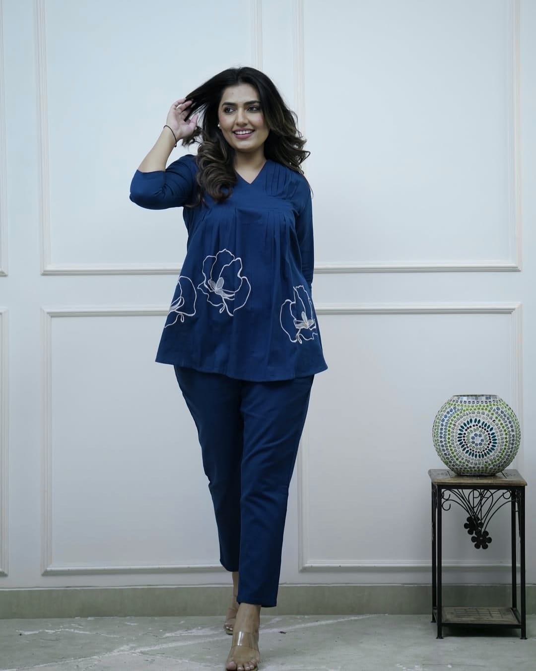 Beautiful Embroidered Co-ord Set