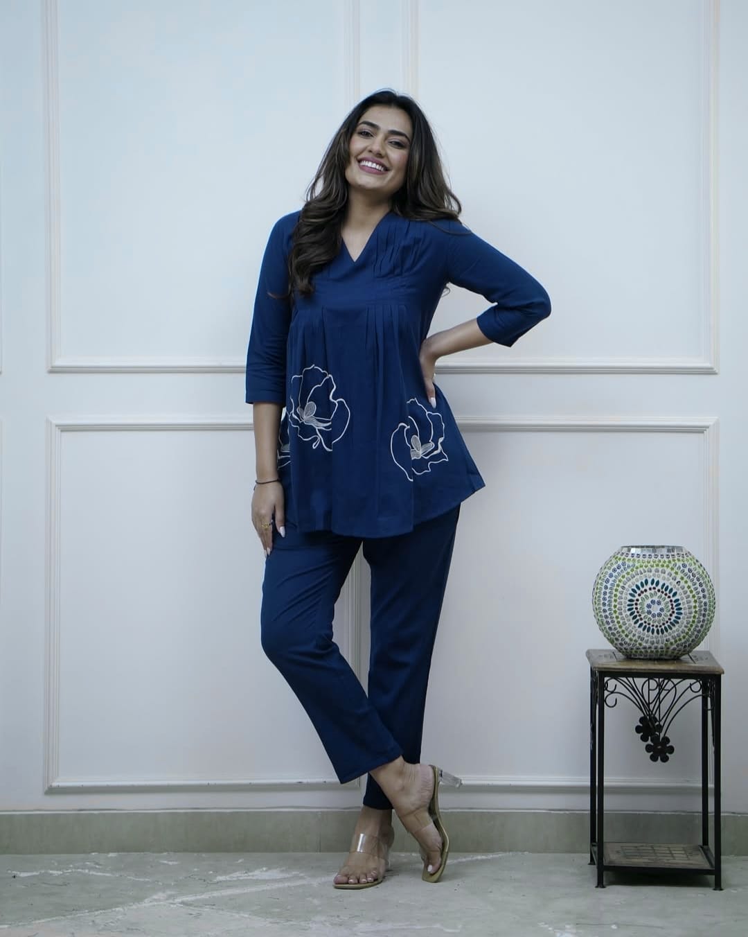 Beautiful Embroidered Co-ord Set