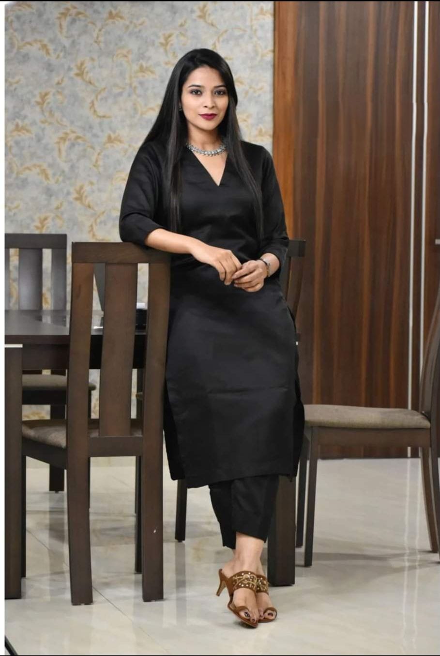 Cotton Co-Ord Set For Office Wear