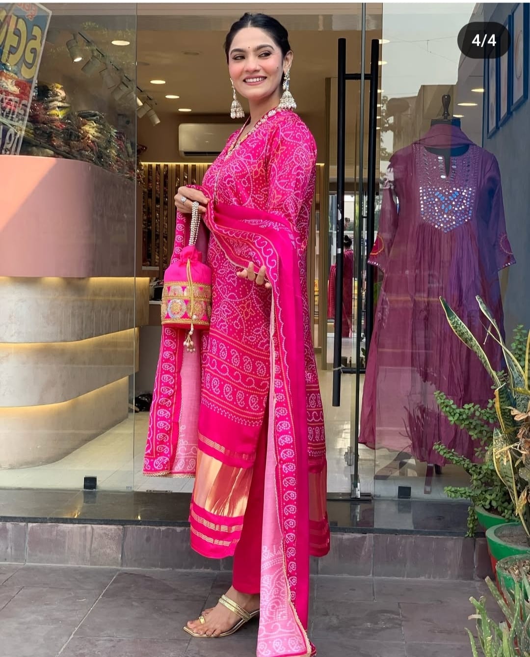 Heavy Gazi Silk Wedding Wear Suit Set