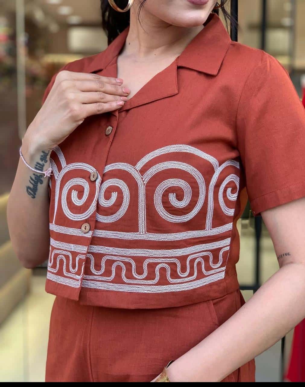 Heavy Cotton Flex Beautiful Co-Ord Set