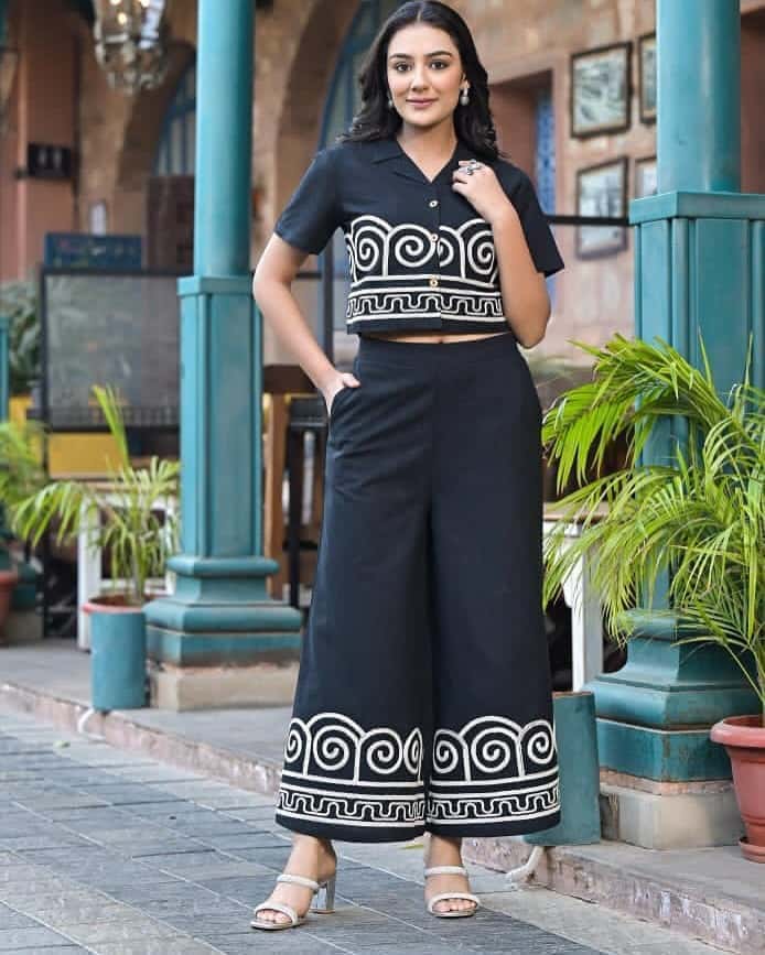 Heavy Cotton Flex Beautiful Co-Ord Set