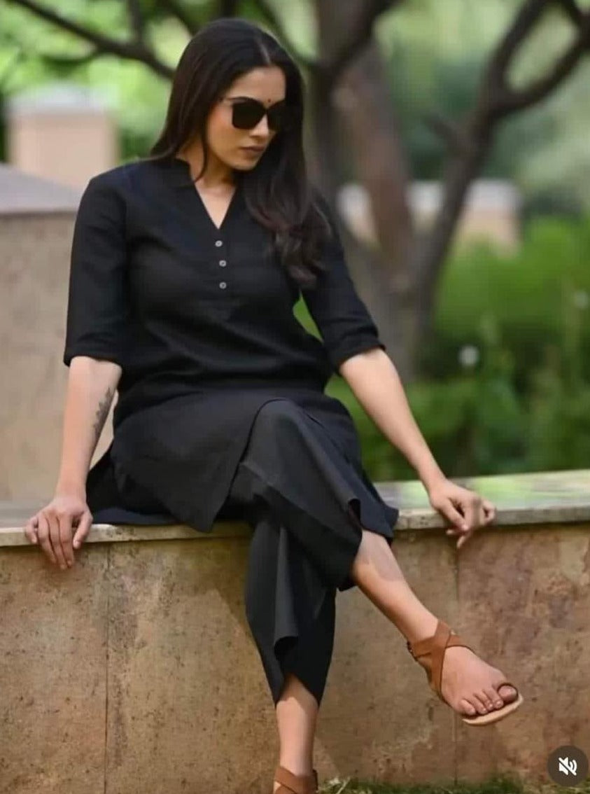Cotton Flex Office Wear Co-Ord Set