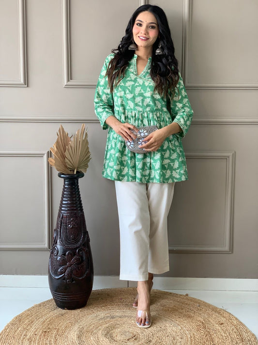 Angrakha style cotton cordinate sets