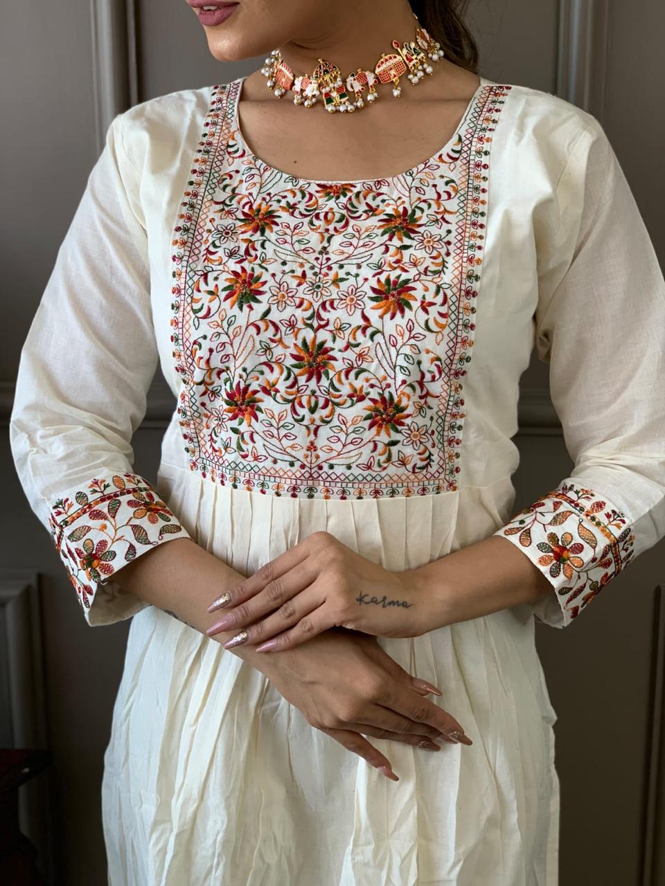 Beautifully Premium Embroidery Kurta Set