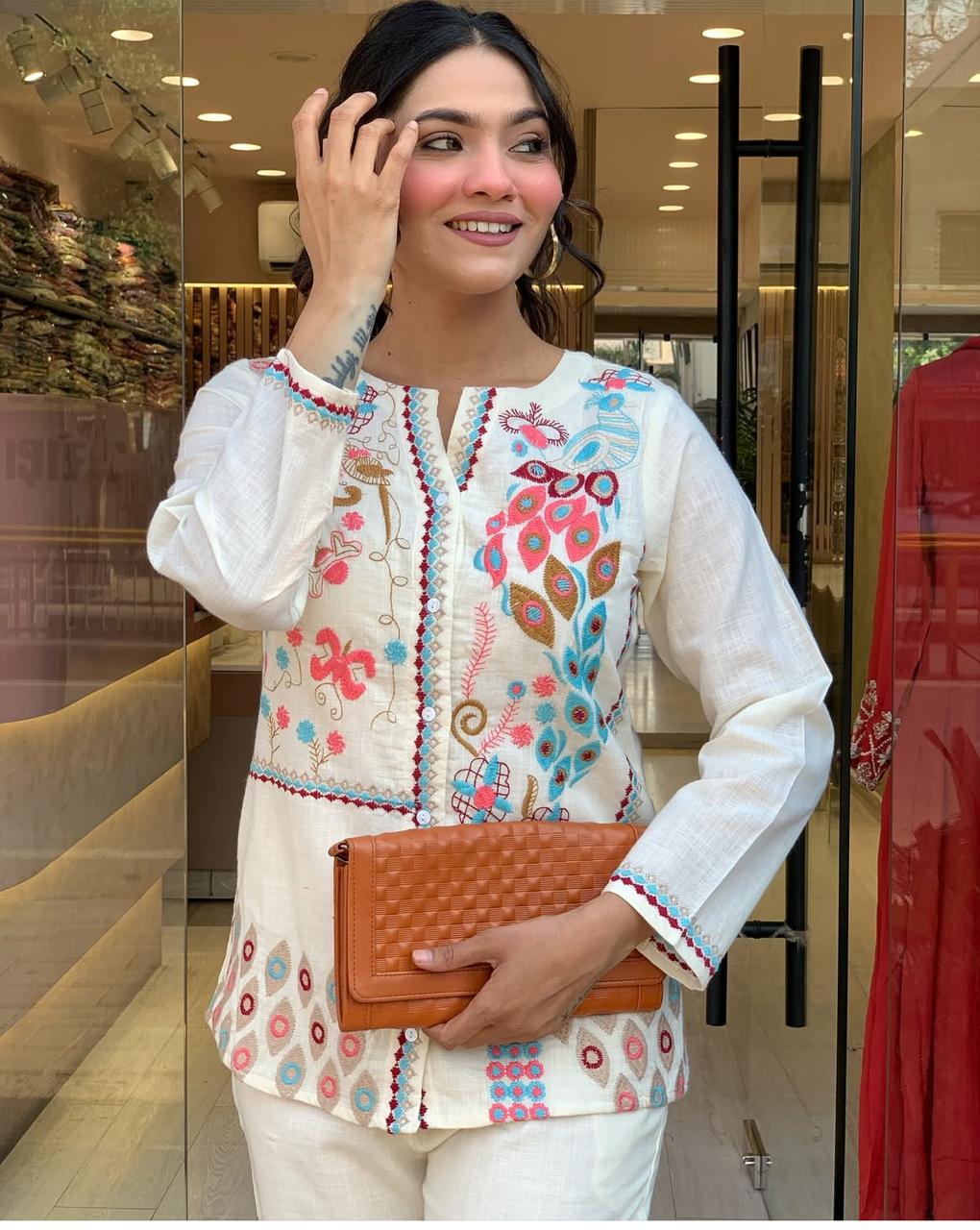 Chic & Breeze by jaipur Trendz Embroidered Co-ord Set For Every Occasion