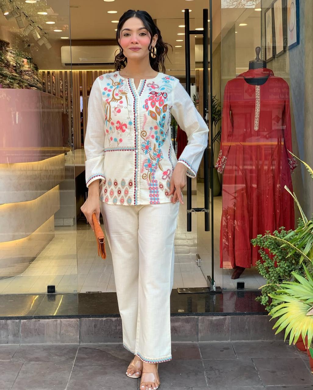 Chic & Breeze by jaipur Trendz Embroidered Co-ord Set For Every Occasion