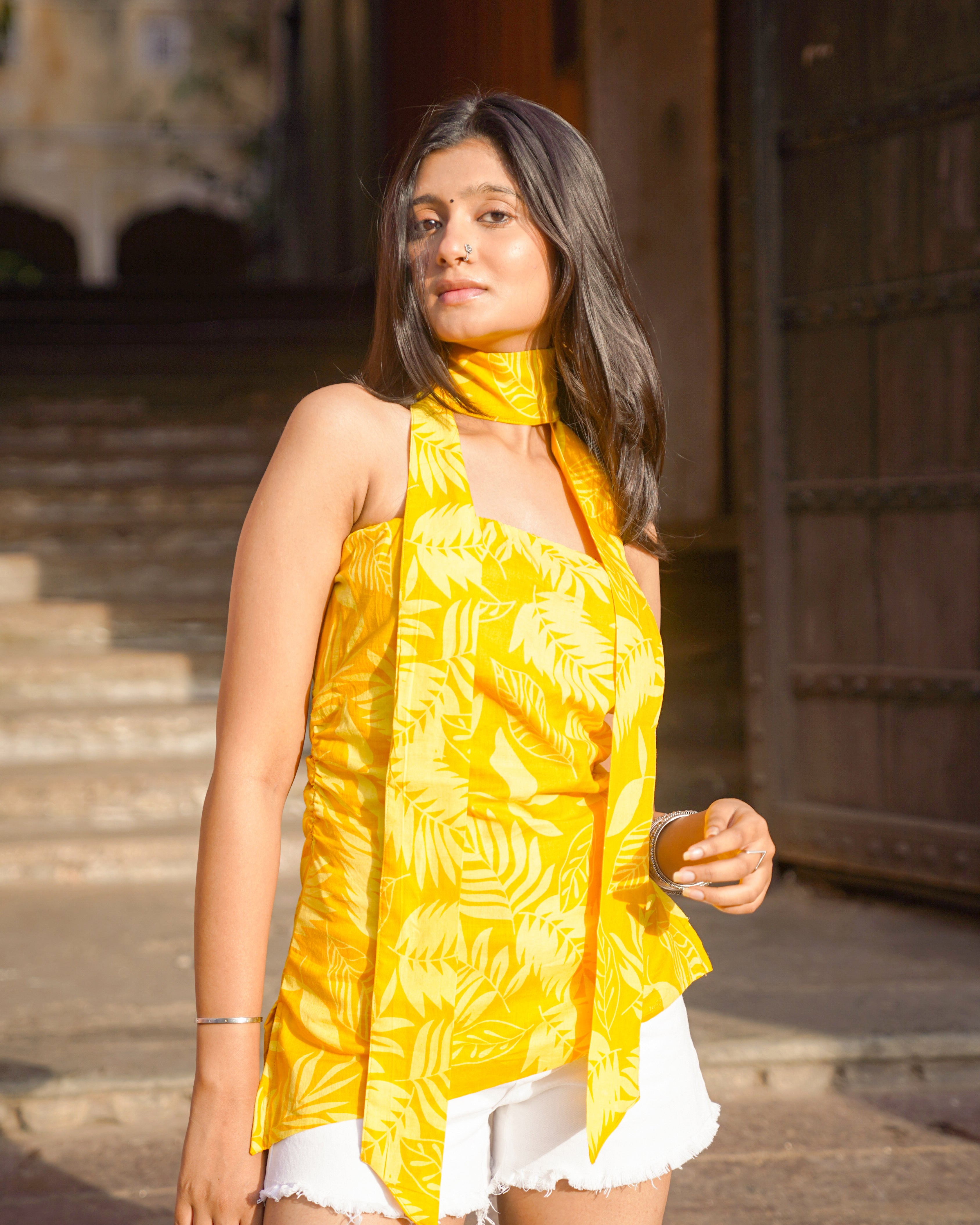 DUA - The sunshine yellow kurti