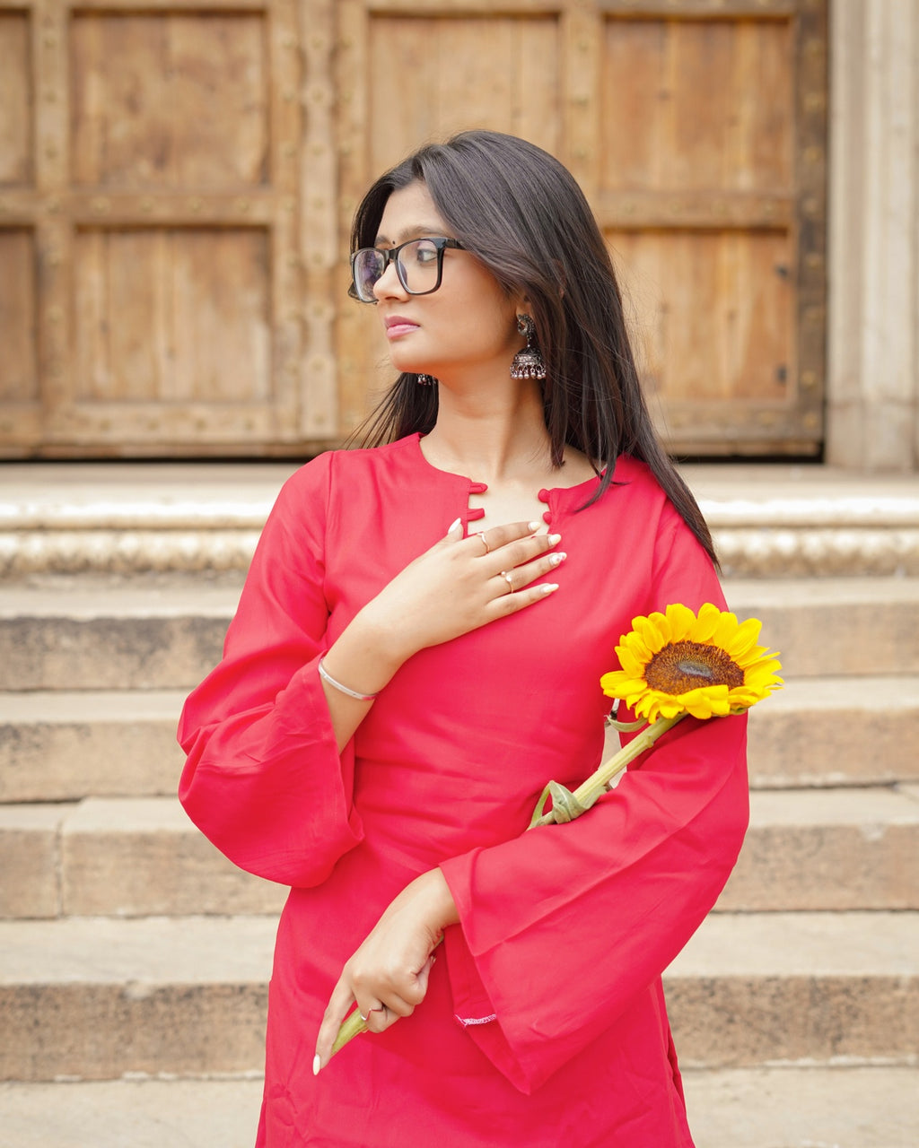 Roohi – Cotton Co-ord Set with Dual Pocket Pants