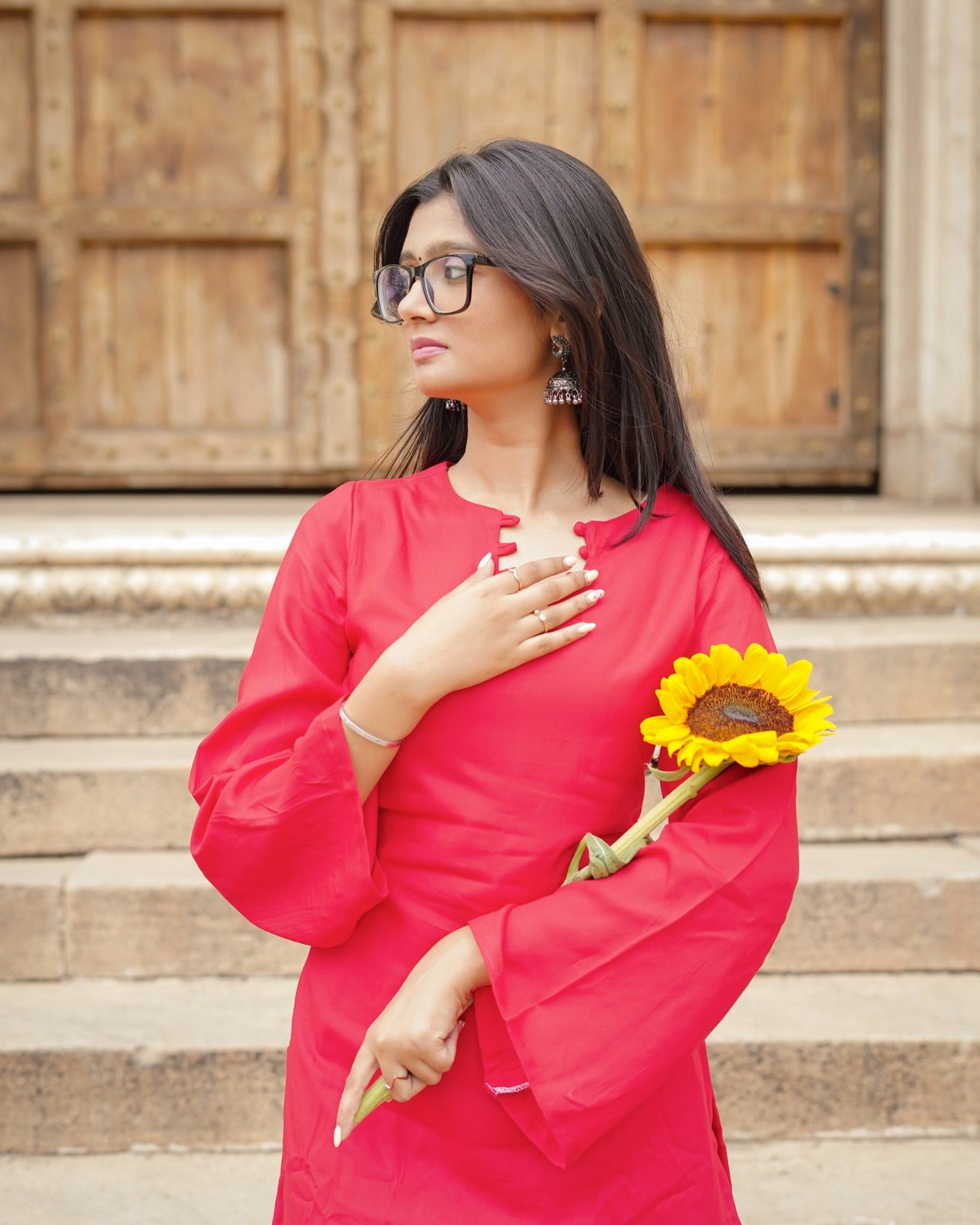 Roohi – Cotton Co-ord Set with Dual Pocket Pants