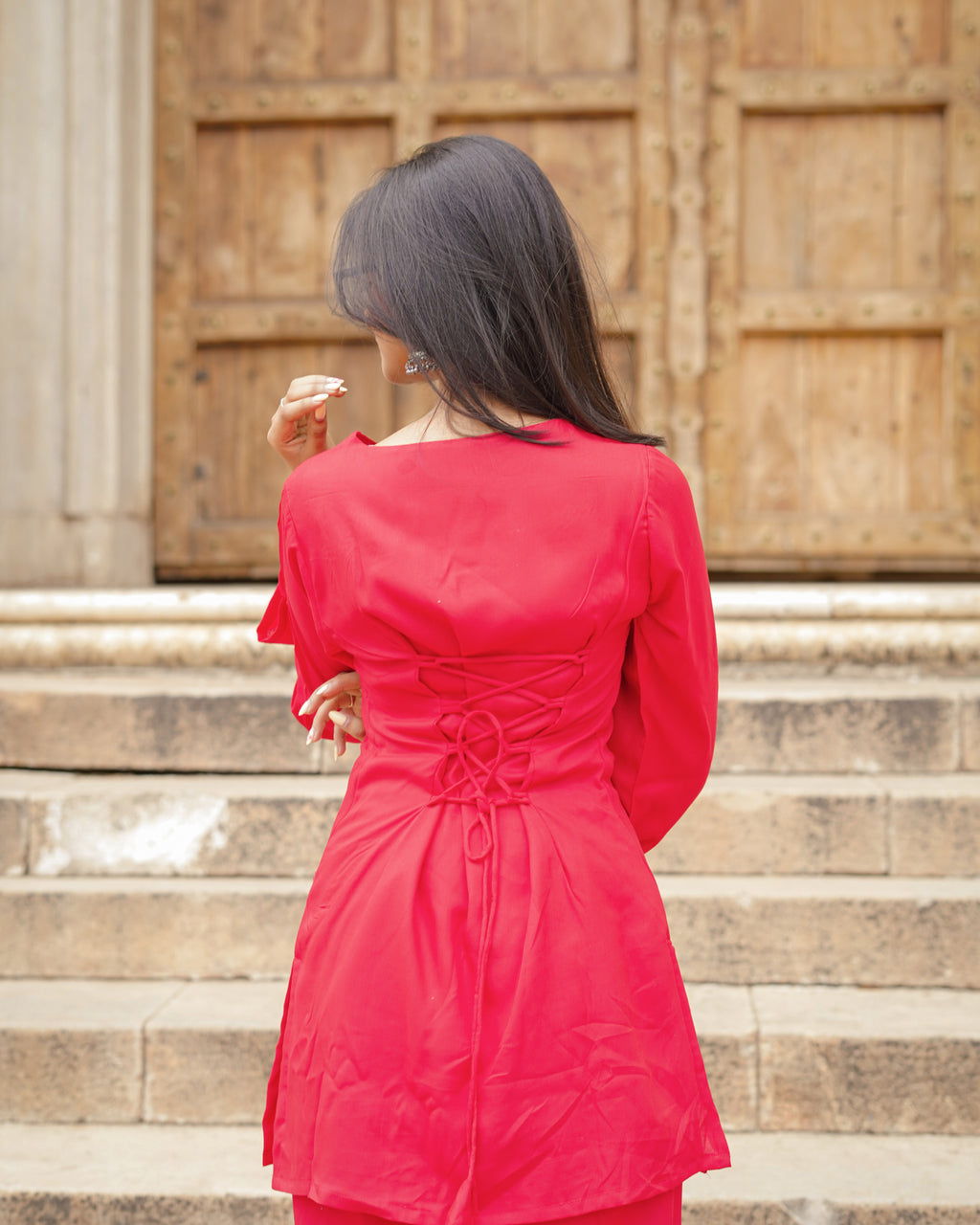 Roohi – Cotton Co-ord Set with Dual Pocket Pants