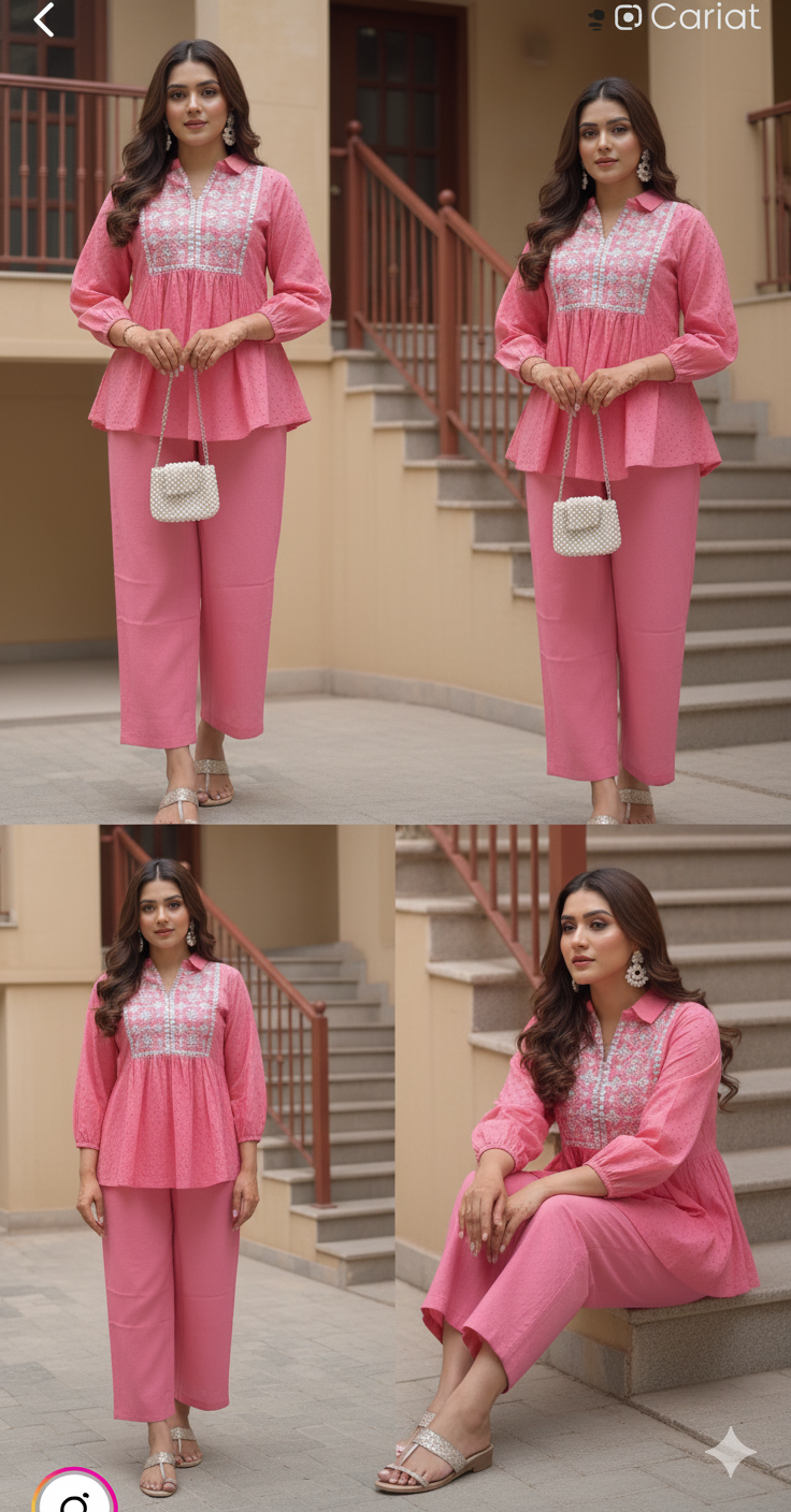 Amazing Pink Co-ord Set