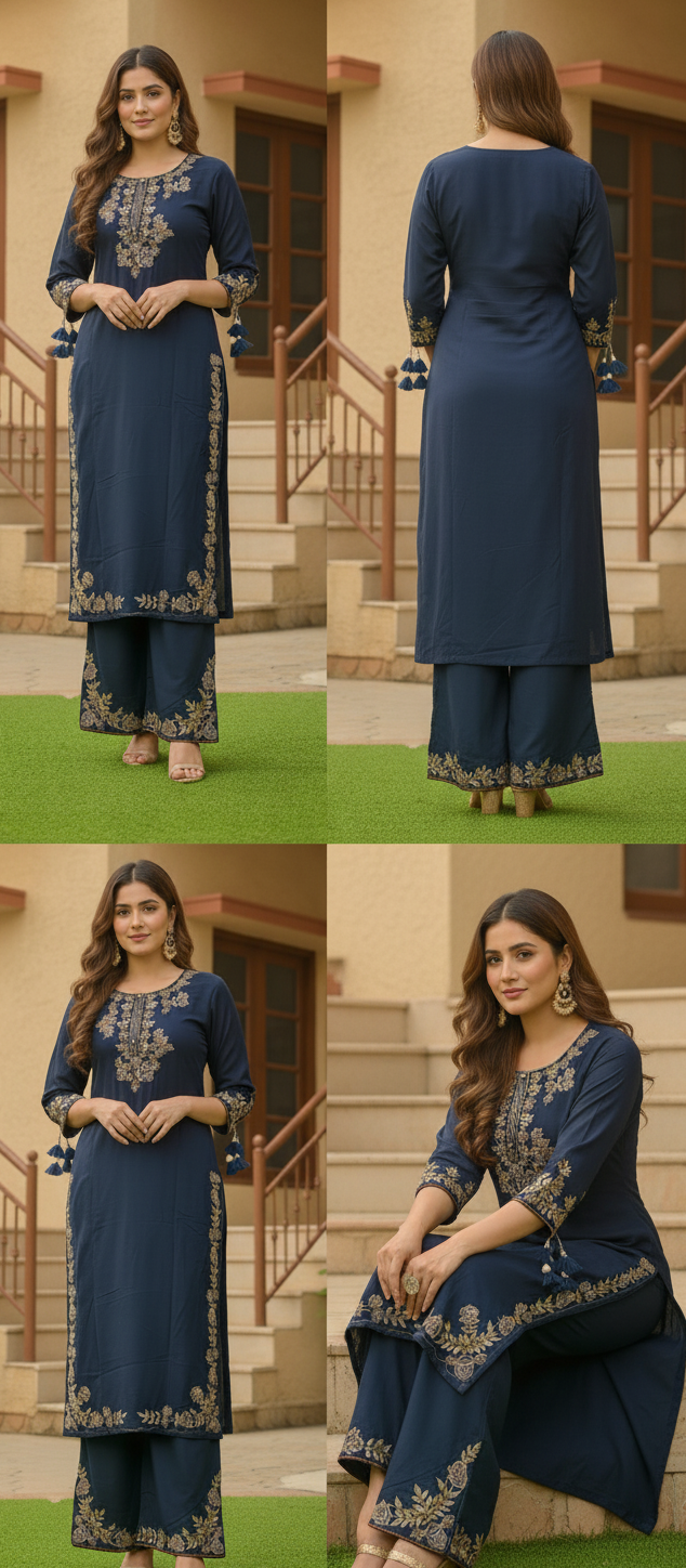 Heavy Cotton  2 Piece Set