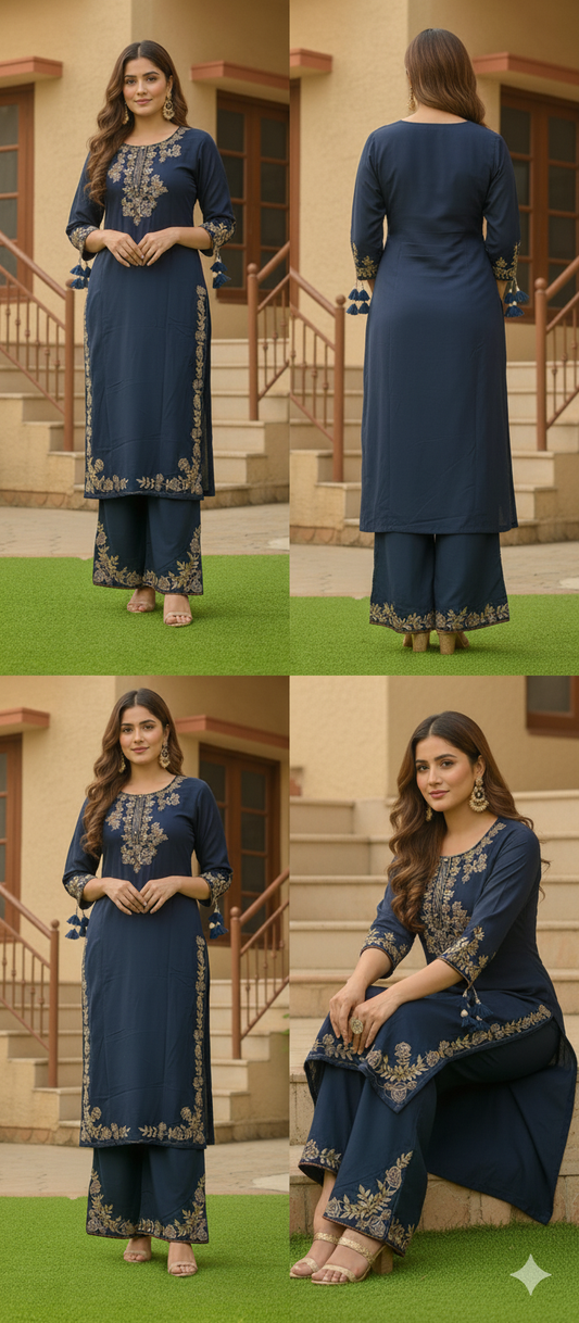 Heavy Cotton  2 Piece Set