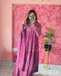 Refined Cotton Silk Kurti And Churidar With Coordinated Dupatta