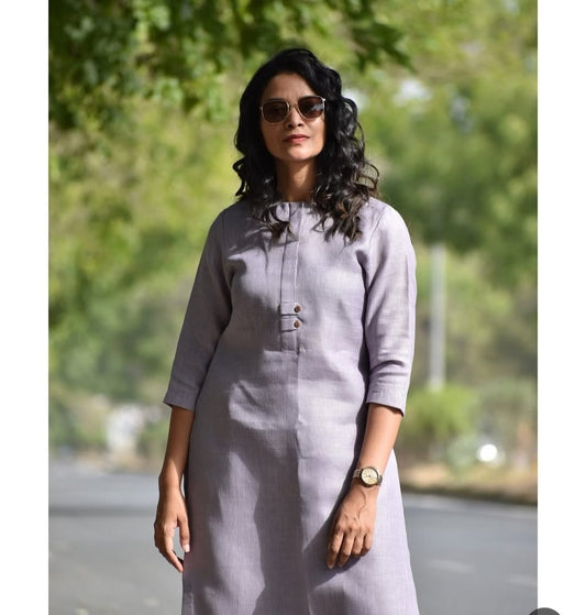 Heavy Linen Blend 2 Piece Set