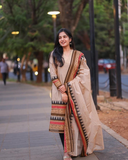 Kanchi Cotton 3Pc Suit Set