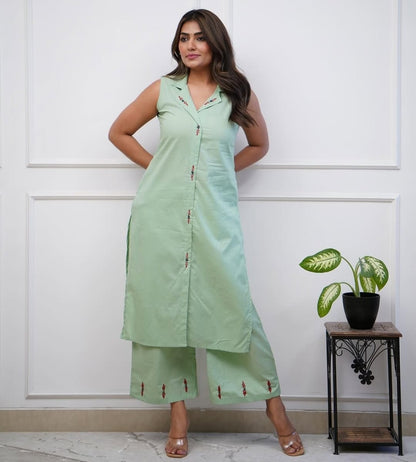 Pure Cotton Modern Kurta Set