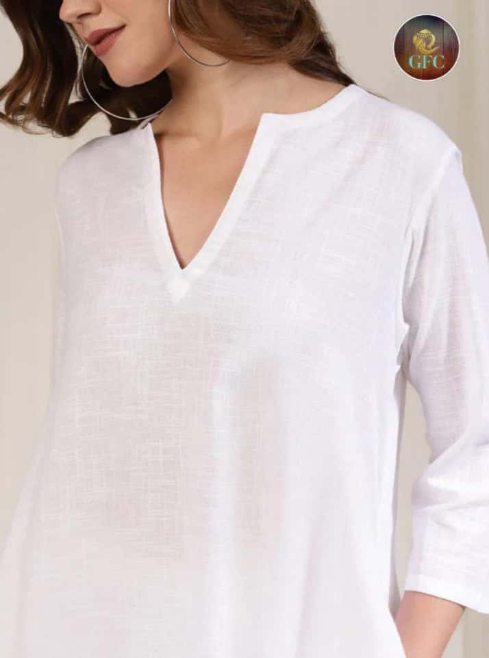 Monochrome Kurta Set with Flared Palazzo