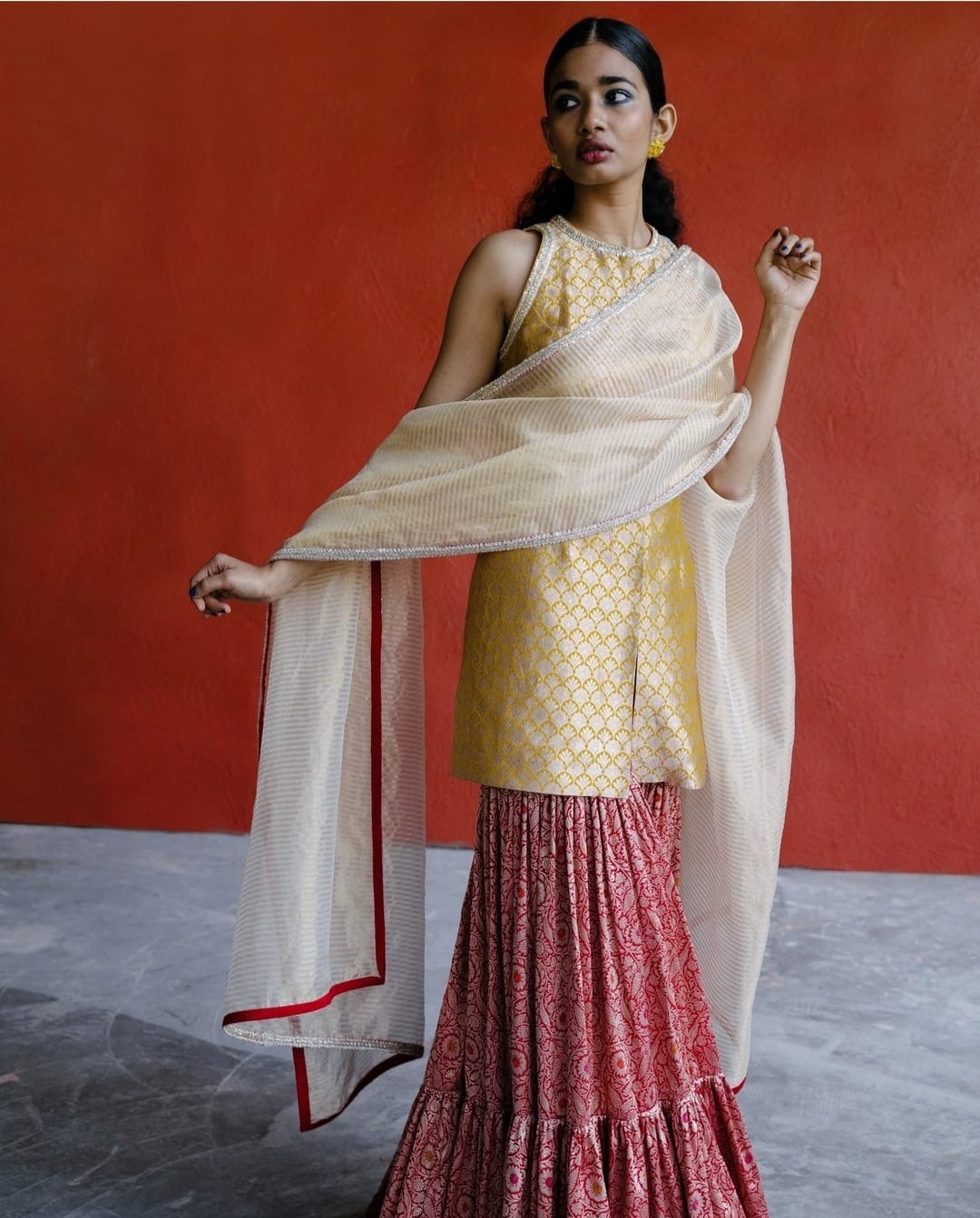 Heavy Party Wear Sharara Set With Different Colour and Design