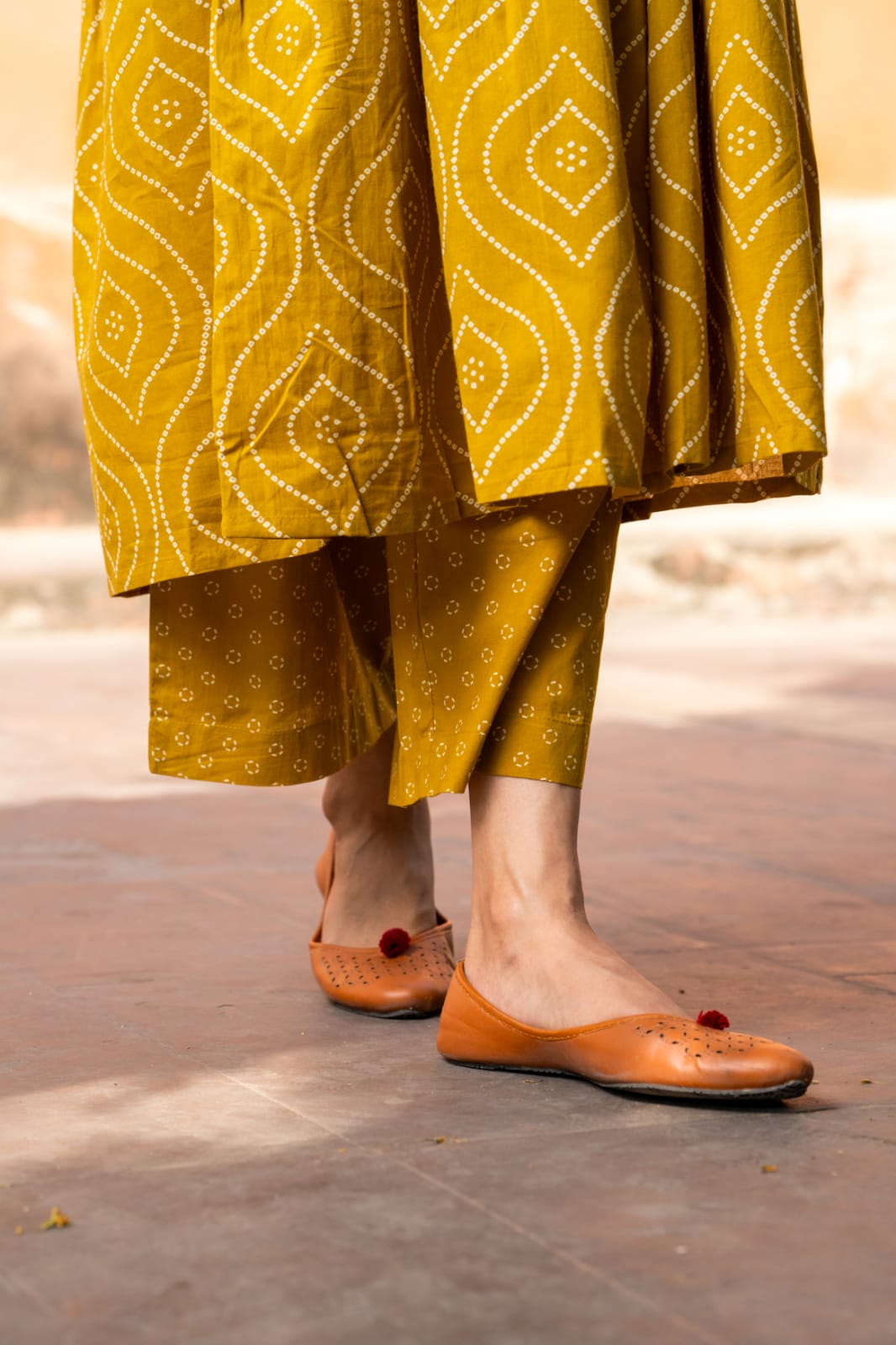 Heavy Cotton Festive Wear Palazzo Set
