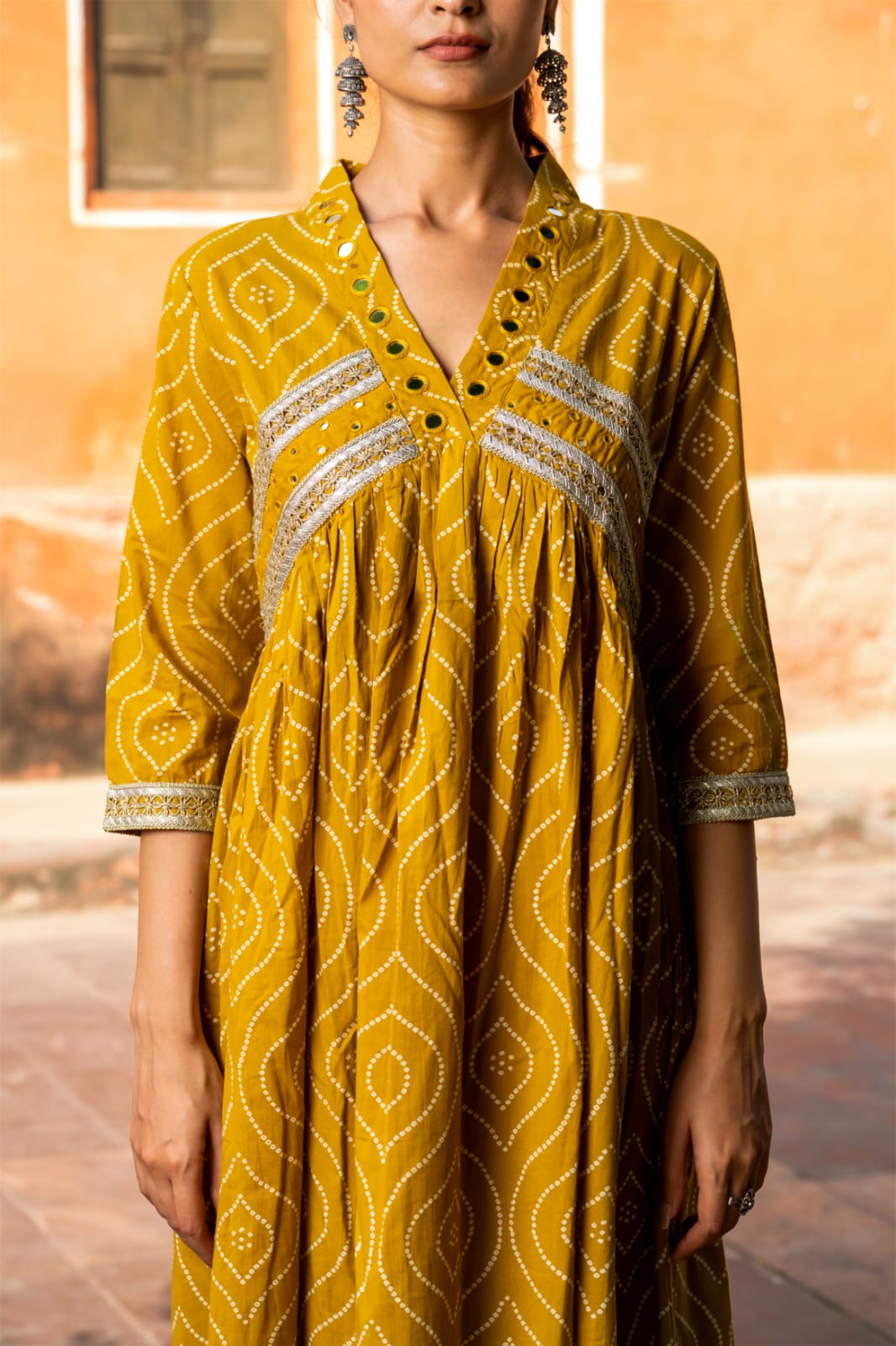 Heavy Cotton Festive Wear Palazzo Set