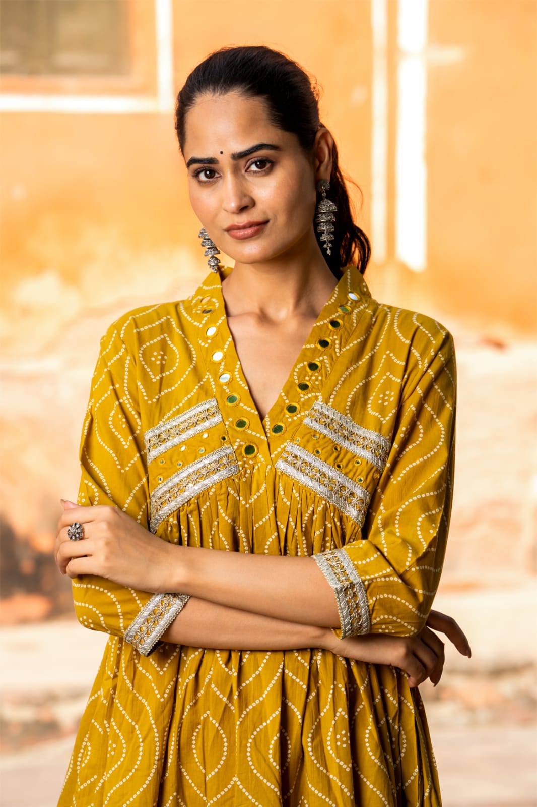 Heavy Cotton Festive Wear Palazzo Set