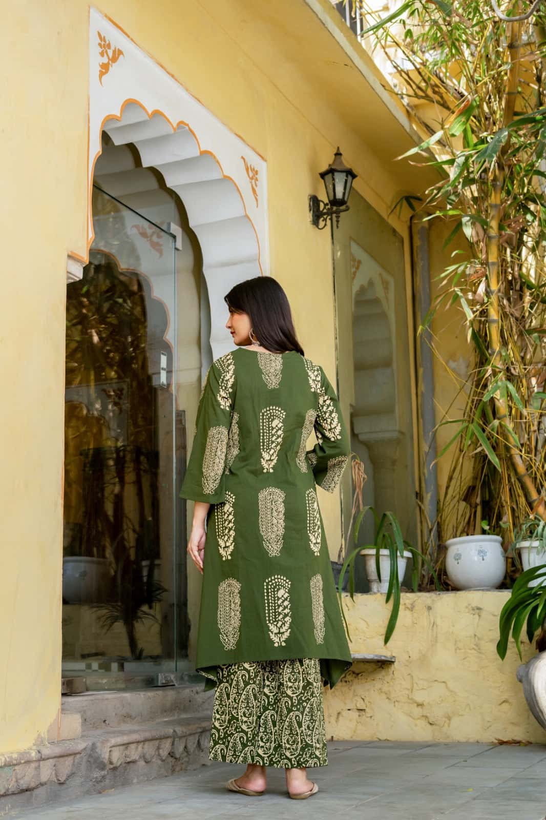 Pure Cotton Kurta and Pant with Beautiful print