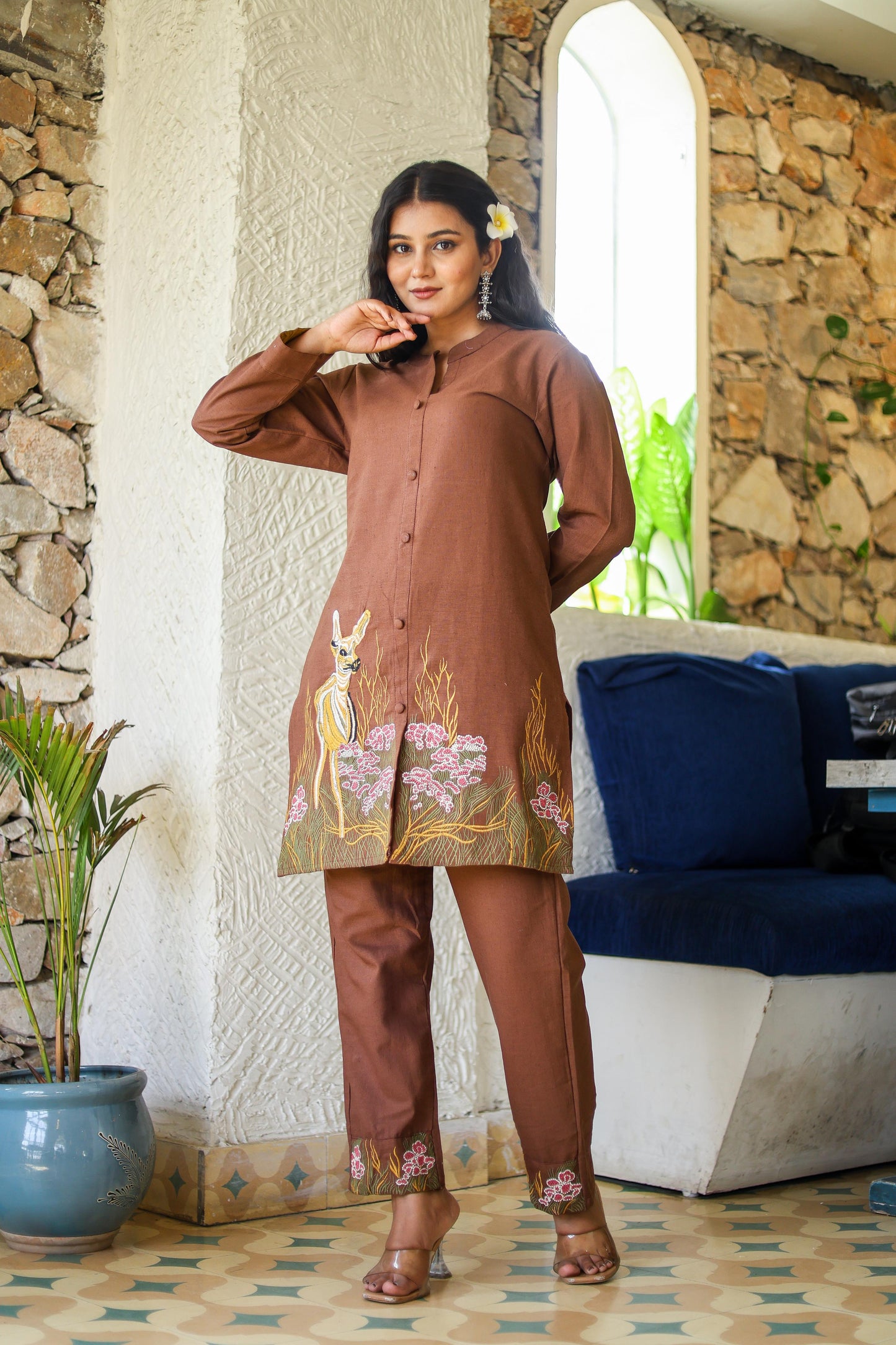 Premium Party-Ready Coord Set In Cotton Flex