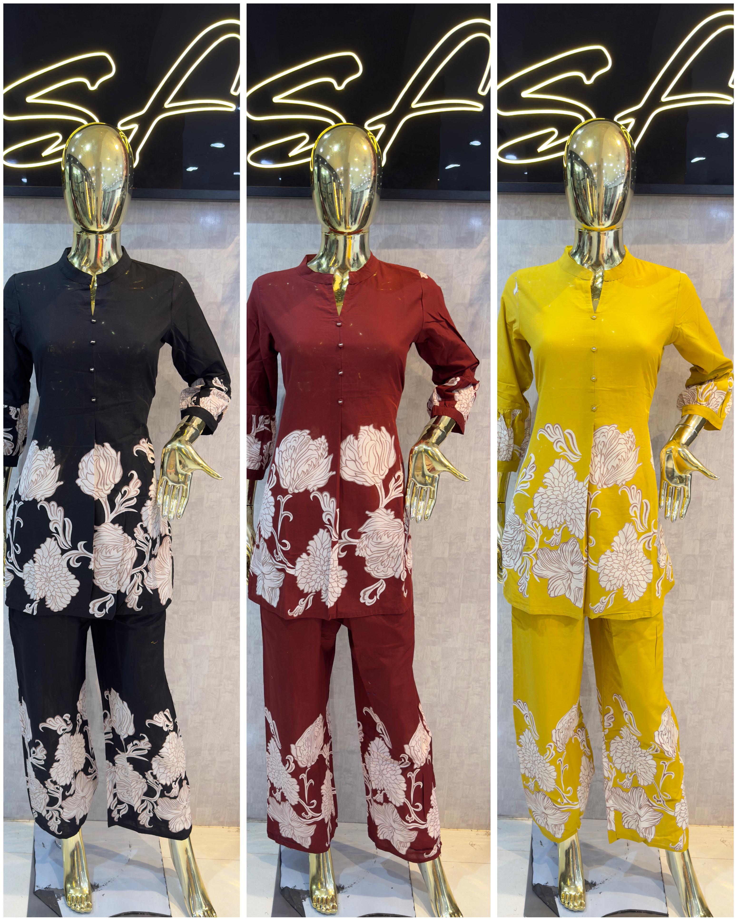 Heavy Cotton Very Beautiful Co-Ord Set