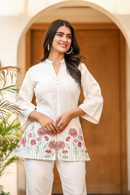 Pure Cotton  Beautiful  Co-Ord Set