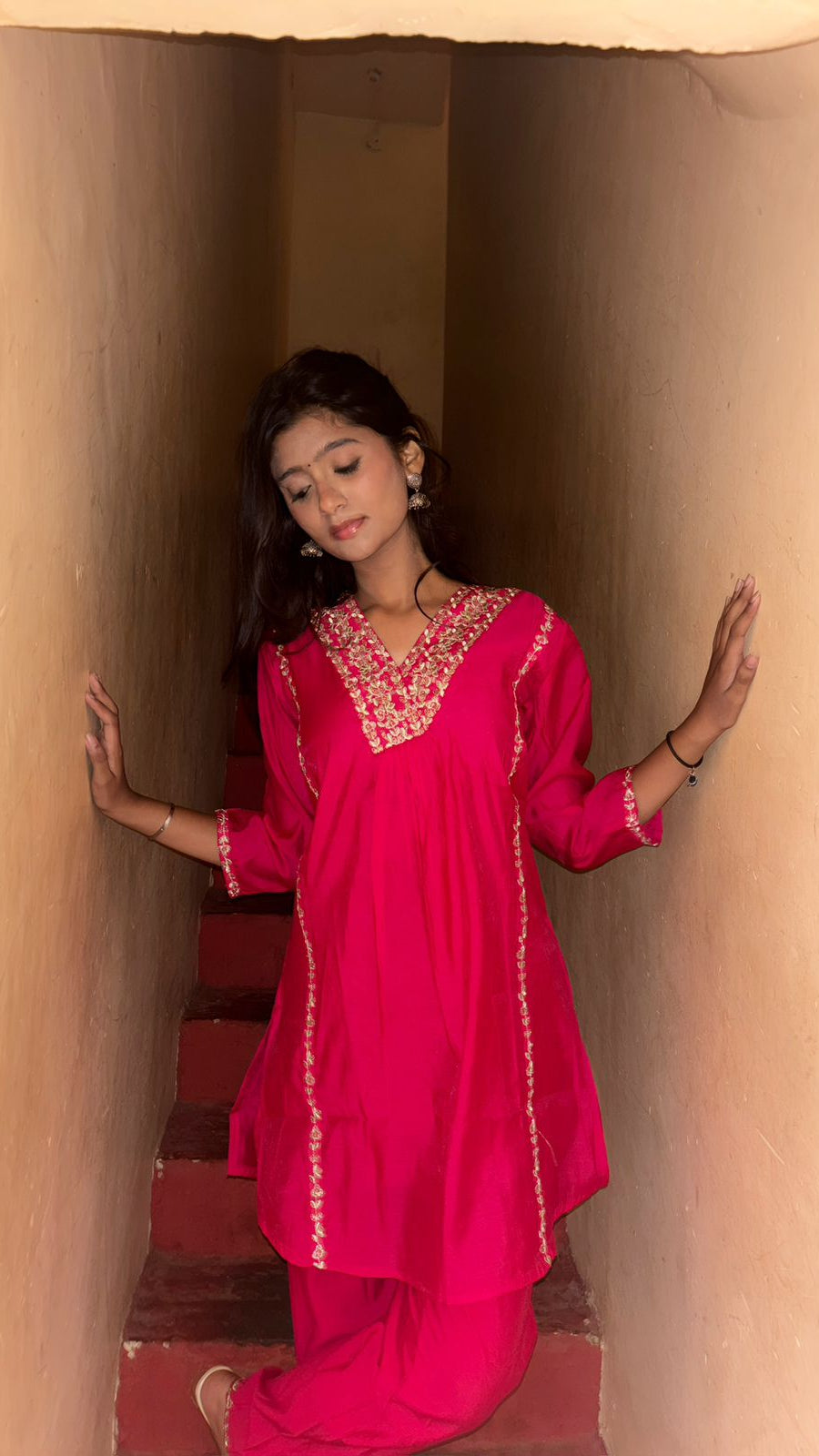 Heavy Muslin Silk Co-Ord Set