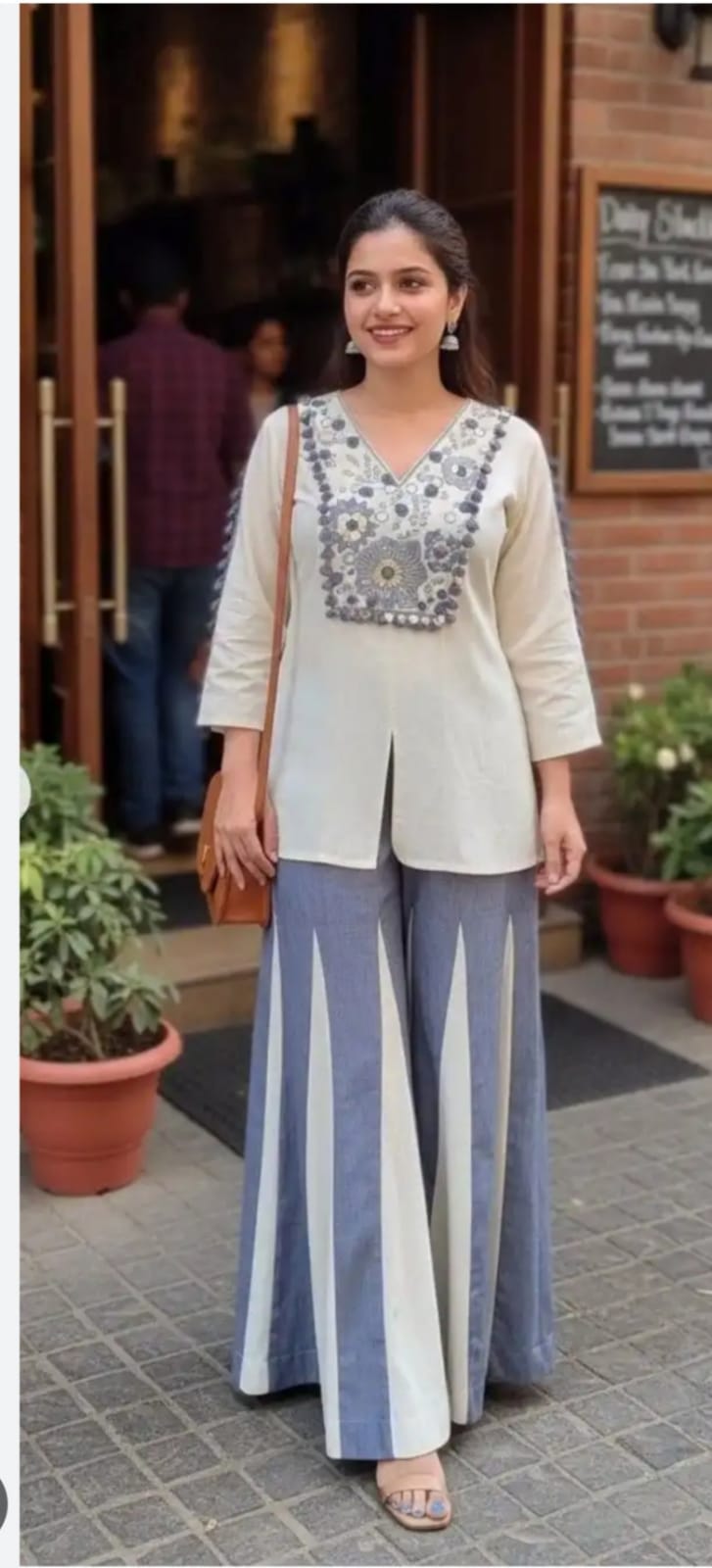 Hand-Embroidered Co-Ord Set