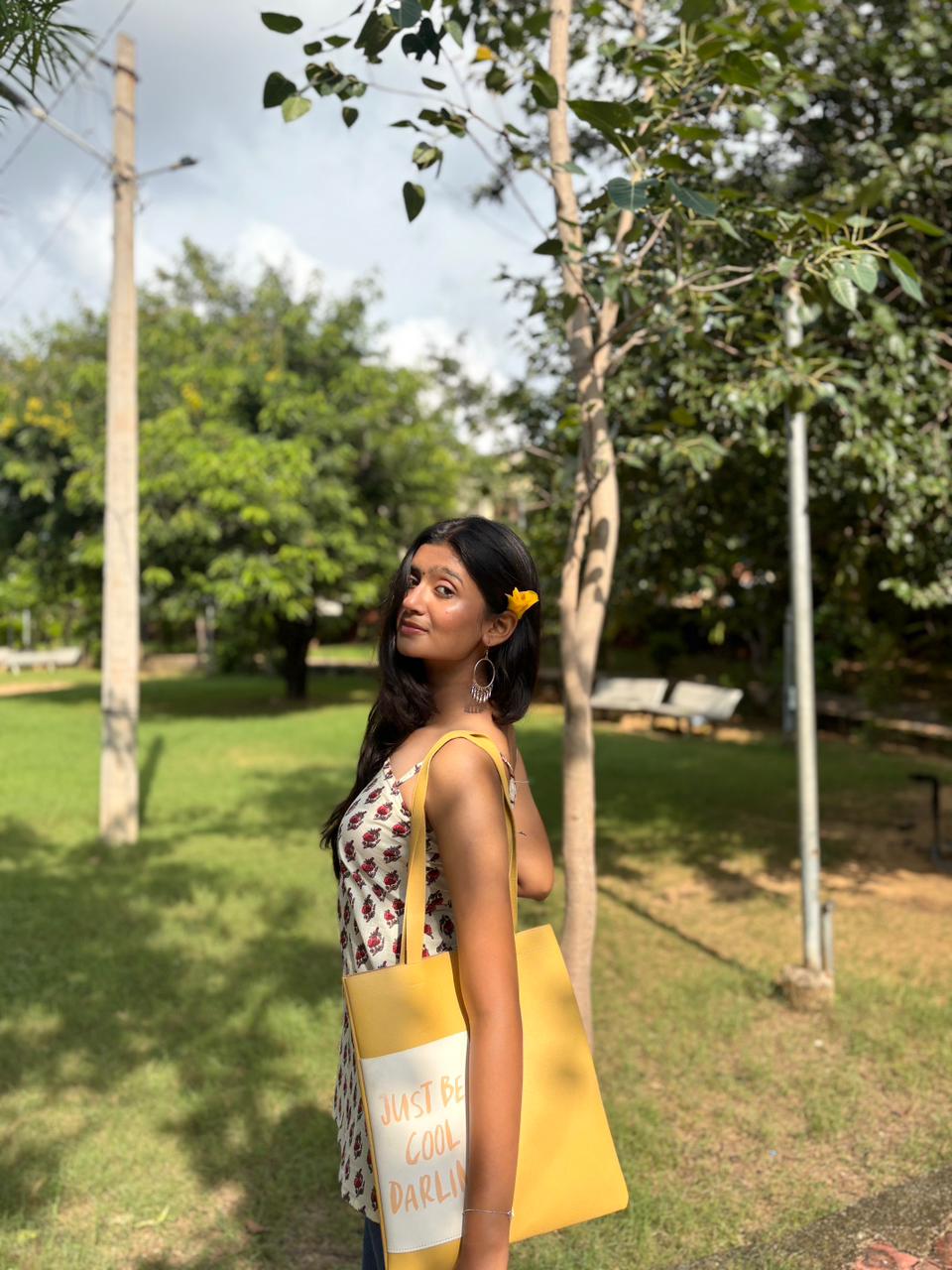 Sunshine & Prints: Casual Short Kurti Look