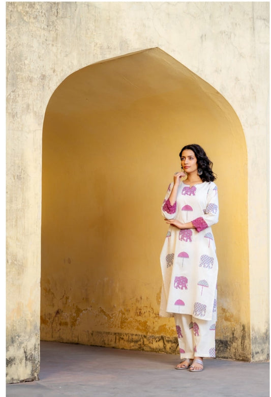 Cotton Flex Co-ord Set,