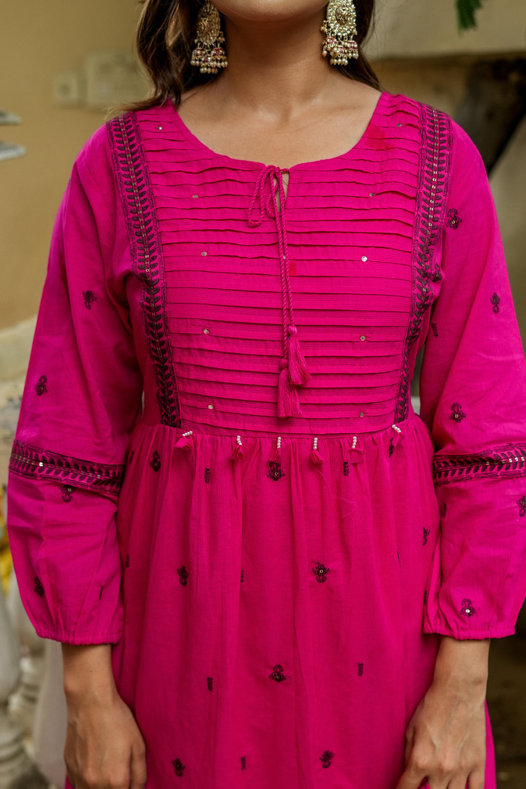 Heavy Embroidery 3 Piece Suit Set With Dupatta