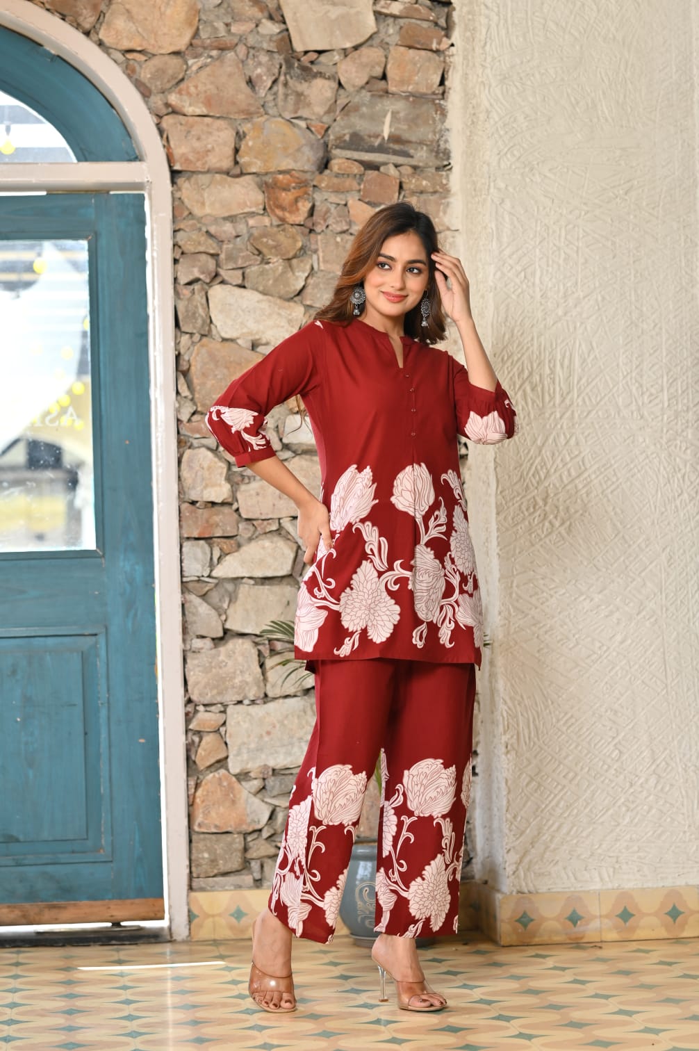 Heavy Cotton Very Beautiful Co-Ord Set