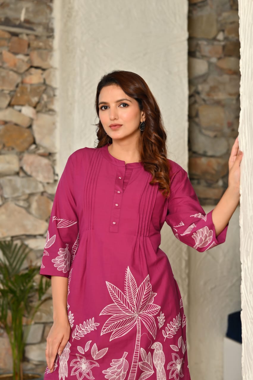 Beautiful Tree Print Co- Ord Set