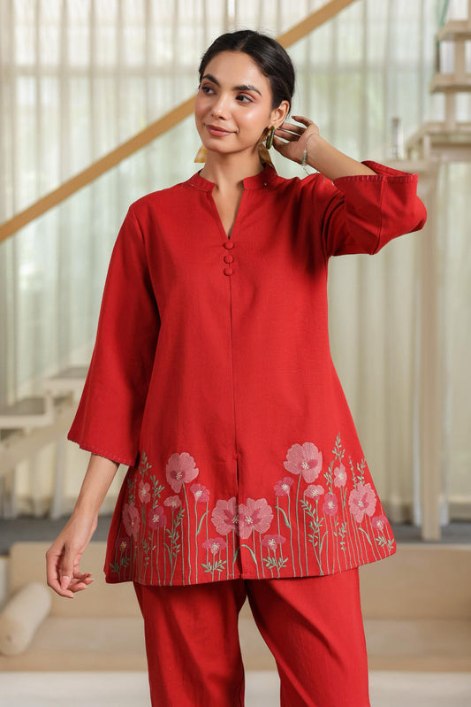 Pure Cotton  Beautiful  Co-Ord Set