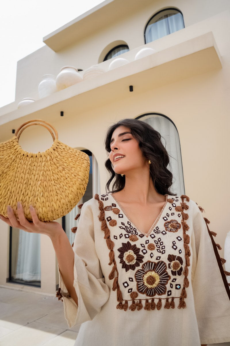 Hand-Embroidered Co-Ord Set