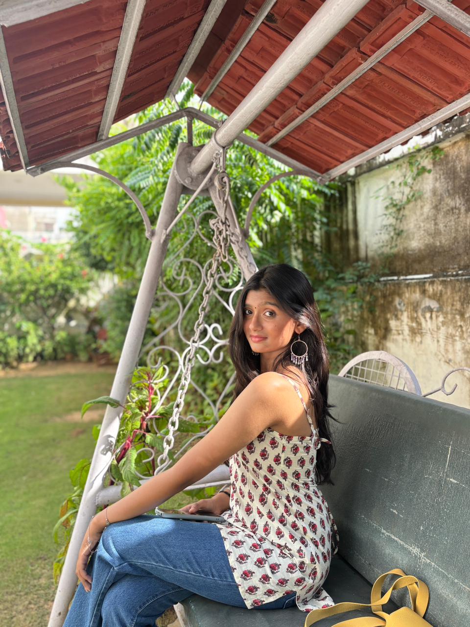 Sunshine & Prints: Casual Short Kurti Look