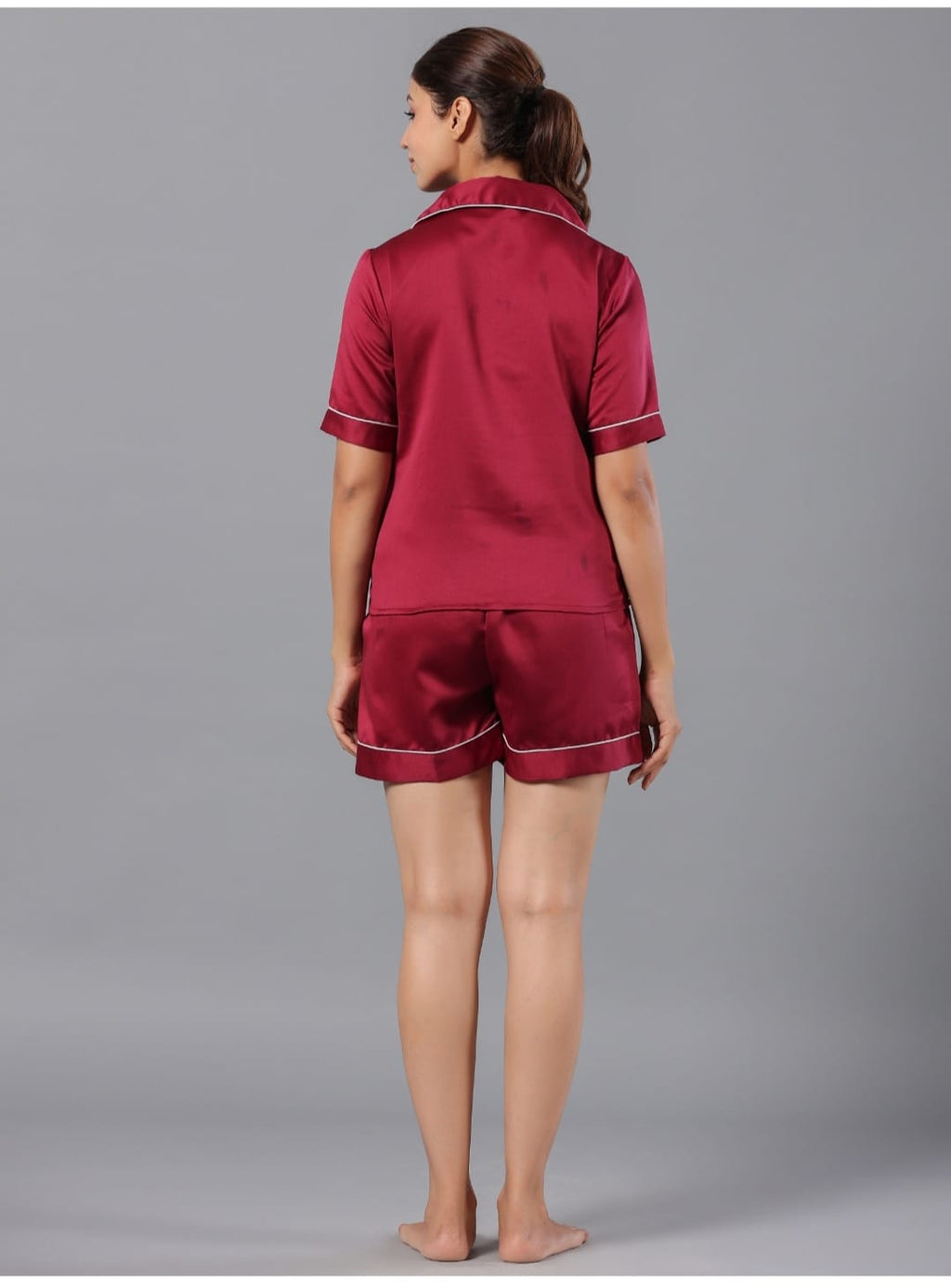 Pure Poly Satin Night Co-Ord Set