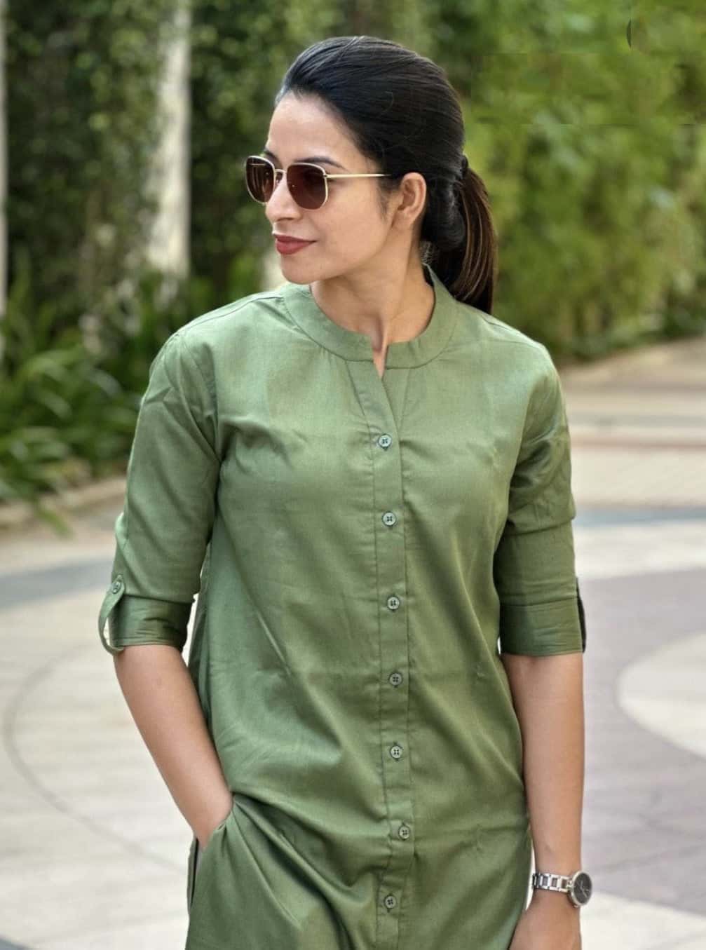 Classy Jam Cotton Kurta Set For Office Wear